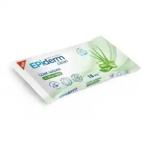 Alacsony ár Skin Expert Aloe Vera nedves törlőkendők, 15 db/csomag,...