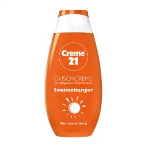 Csak ma Crème 21 tusfürdő Sonnenhunger, tea, tejeskávé és méz, 250...