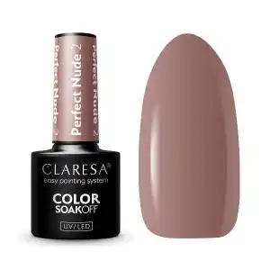 CLARESA PERFECT NUDE 02 hibrid körömlakk, Claresa Expressz szállítás
