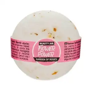 Pezsgő rózsa fürdőlabda, Flower Power, Beauty Jar, 150 g,... Korlátozott ajánlat