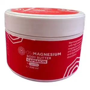 Expressz szállítás Testvaj kapszaicin + OptiMSM, Osimagnesium, 200 ml, ...