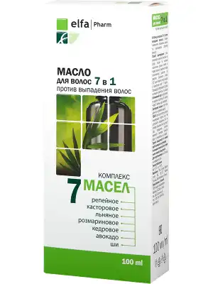 Szuper akció 7 olajból álló komplex hajhullás ellen érzékeny fejbőrre,...