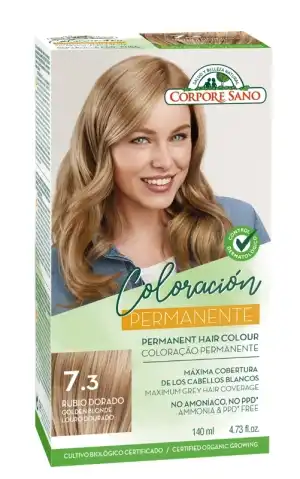 Tartós hajfesték, ammónia nélkül, 7.3 Golden Blonde,... Gyors szállítás