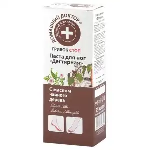Gyors szállítás Gombaellenes lábkrém nyírkátránnyal és teafával, 75 gr,...