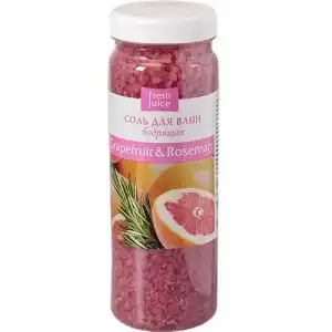 Szezonális akció Fürdősó grapefruit kivonattal és rozmaring olajjal, friss...
