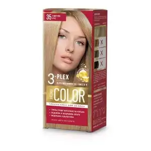Árcsökkenés AROMA COLOR 3-PLEX Hajfesték 35 Világosszőke,...