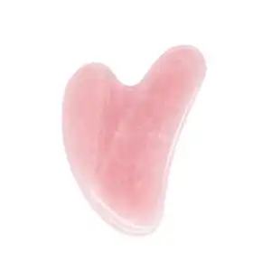 Pink Jade Gua Sha kő masszázshoz 7,5 cm, Sela Nagyker... Kiárusítás