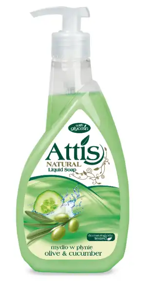 Folyékony szappan ATTIS OLIVE/UBORAZÖLD 0,4, nagyker, ATTIS Gyors kiszállítás