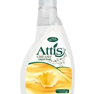 Akció Folyékony szappan ATTIS MILK & Honey WHITE 0,4L, vásároljon...