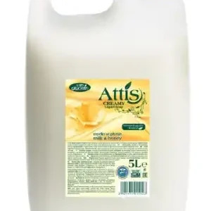 Biztonságos vásárlás Folyékony szappan ATTIS MILK &HONEY WHITE 5L,...