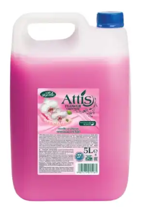 Szezonális akció Folyékony szappan ATTIS SENSUAL ORCHID PINK 5L, nagyker,...