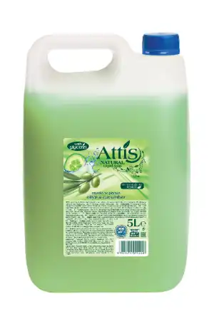 Korlátozott ajánlat Folyékony szappan ATTIS OLIVE & CUCUMBER GREEN 5L,...