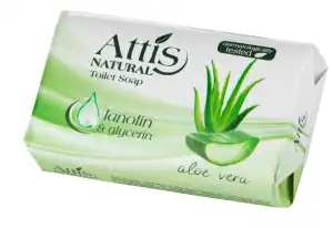 WC szappan ATTIS NATURAL ALOE GREEN 100g, nagykereskedelmi... Olcsóbb