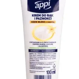 Biztonságos fizetés APPI kéz- és körömkrém / vanília/100ml., b2b platform, APPI