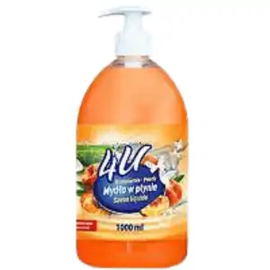 Folyékony szappan 4U PEACH ORANGE 1L, b2b platform Kihagyhatatlan ajánlat