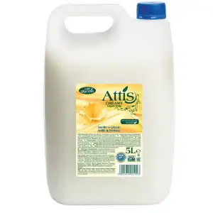 Biztonságos fizetés Folyékony szappan ATTIS MILK & HONEY WHITE 5L, b2b platform