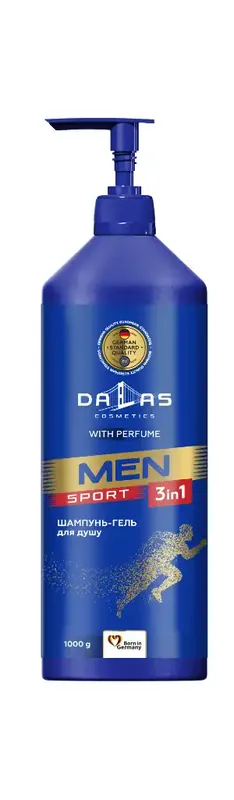 DALAS Men‘s shampoo-shower gel 3in1 Sport 1000 g / 970 ml,... Népszerű