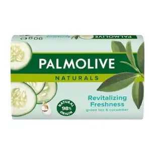 Azonnali szállítás Palmolive Naturals Zöld tea és uborka szilárd szappan, 90 g, nagykereskedelem, Palmolive