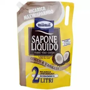 Folyékony szappan adagoló kókuszos és vaníliás ízzel, 2l,... Csak ma