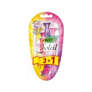 Outlet BIC Miss Soleil Colour Collection borotva, női, 3+1 db,...