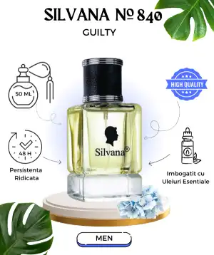 Eau de parfum férfi Silvana Guilty 840, 50ml nagyker,... Azonnali szállítás