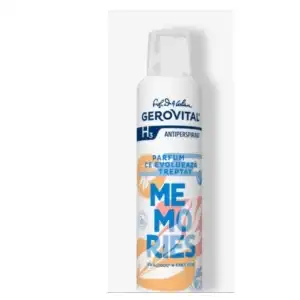 Ajánlat H3 Memories izzadásgátló, 150 ml, Gerovital, nagykereskedelem