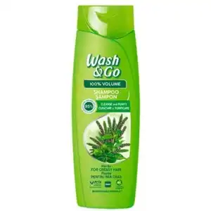 Wash & Go Herbs tisztító és méregtelenítő sampon 360 ml,... Olcsó