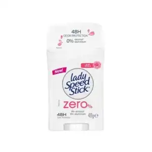 Utolsó esély Szilárd dezodor nőknek Lady Speed Stick Zero % Rose...