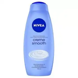 Nivea Creme Smooth tusfürdő, 750ml, nagykereskedelem Különleges ajánlat