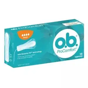 OB Procomfort Super tampon, 16 db, nagykereskedelem, OB Legkelendőbb