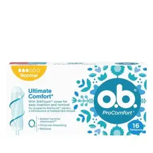 OB Procomfort tampon 16 db Normál, nagykereskedelem, OB Utolsó esély