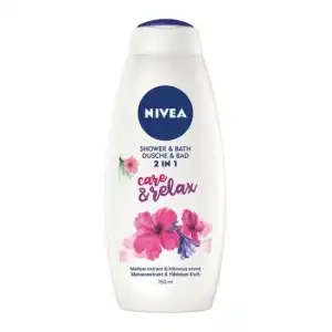 Nivea Care&Relax tusfürdő, 750 ml, nagykereskedelem, Nivea Kedvezményes ár