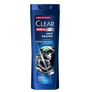Olcsó Clear Men Deep Clean sampon, 360 ml, nagykereskedelem, Clear