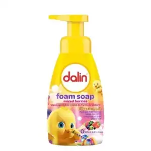 Dalin bogyós ízű habszappan, 200ml, nagykereskedelem, Dalin Expressz szállítás