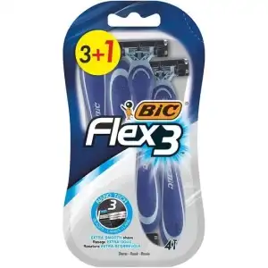 BIC Flex3 borotva, férfiaknak, 4 db, nagykereskedelem, BIC Legjobb ár