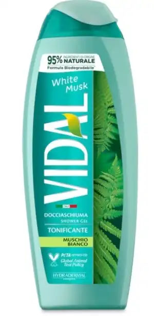 Vidal tusfürdő 500ml Fehér pézsma Muschio Bianco,... Bestseller