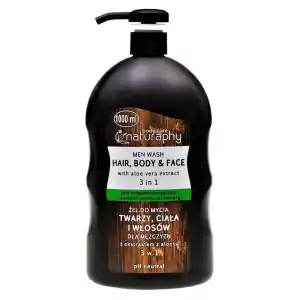 Ajánlat Férfi sampon és tusfürdő, szantálfával, NATURAPHY, 1000 ml,...