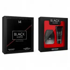 Azonnali szállítás MBG07 – FEKETE ÉJSZAKA II AJÁNDÉKSZETT – Eau de Parfum 50...
