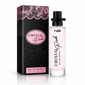 Végkiárusítás Eau de Parfum nőknek, Crystal Pink női parfüm, EDP, 15 ml, NG®, nagykereskedelem