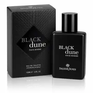 Férfi toalettvíz, Férfi parfüm Black Dune Pour Homme, EDT, 100 ml, DALES & DUNES®, nagykereskedelem Újdonság