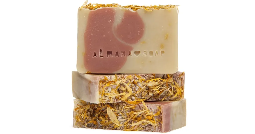 Almara SoapNatural Calendula természetes szappan száraz és érzékeny bőrre Kedvezményes ár