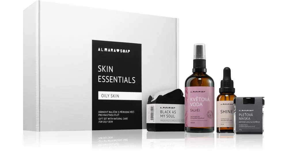 Outlet Almara SoapSkin Essentials Oily Skin ajándékszett zsíros bőrre