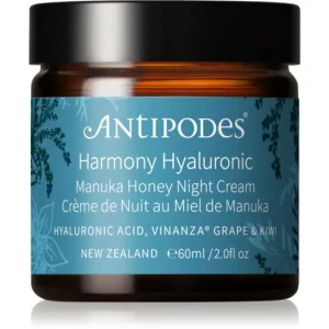 Biztonságos fizetés AntipodesHarmony Hyaluronic Manuka Honey Night Cream hidratáló éjszakai krém