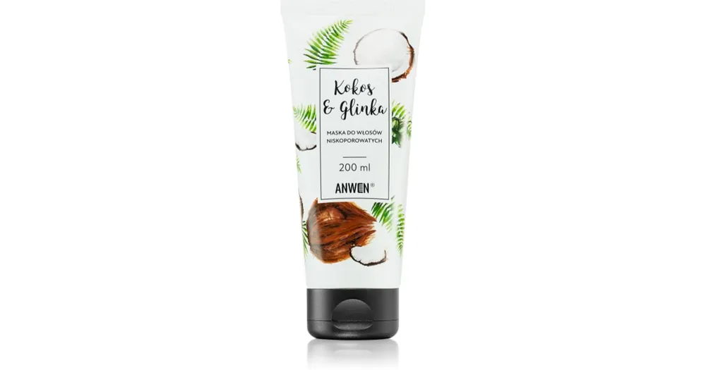 Árcsökkenés AnwenCoconut & Clay haj maszk