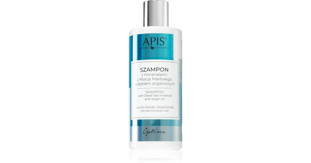 Akciós ár Apis Natural CosmeticsOptima hidratáló sampon holt-tenger ásványaival