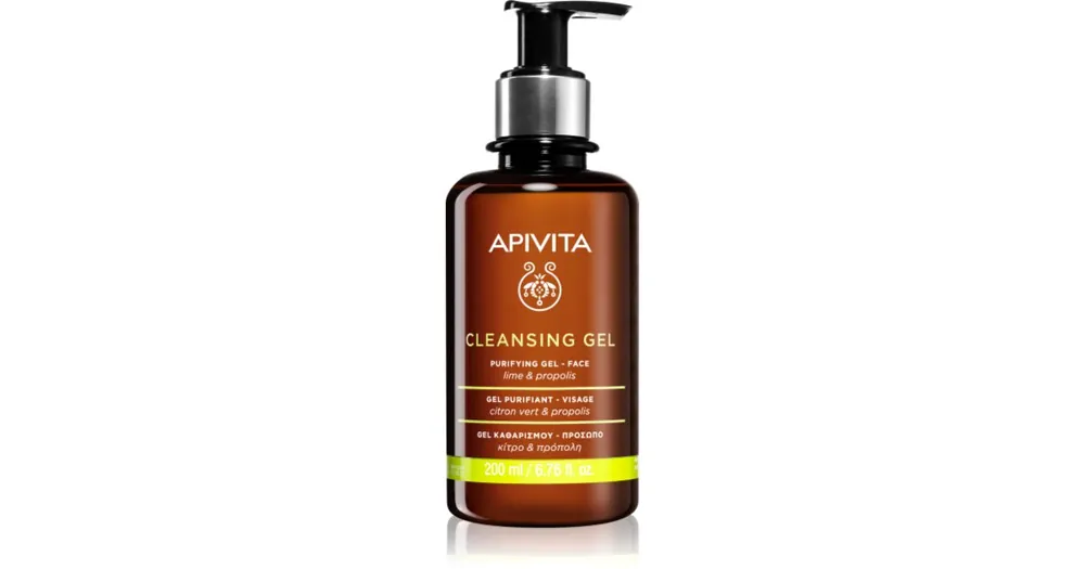 Olcsó ApivitaCleansing Gel for Oily Skin tisztító gél kombinált és zsíros bőrre