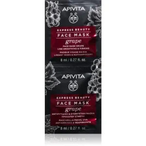 Alacsony ár ApivitaExpress Beauty Grape feszesítő arcmaszk
