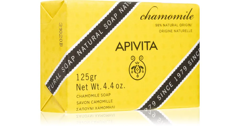 Árengedmény ApivitaNatural Soap Chamomile tisztító kemény szappan