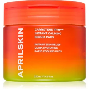APRILSKINCarrotene IPMP Instant Calming Serum Pads tisztító vattakorong nyugtató hatással Outlet