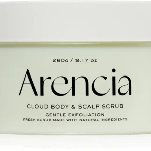 Vásárlói kedvenc ArenciaFresh Cloud Geranium & Primrose finom hámlasztó krém testre és hajra